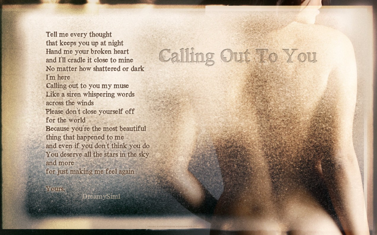 Calling-Out-To-You